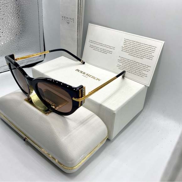 🏆Boucheron Paris BC0020S 002‼️Size 52-18-130 Made in Italy 🇮🇹 100% Authentic - Picture 3 of 16